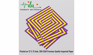 Abstract Illusion Therapy Print - Restore Mental Balance