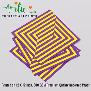 Abstract Illusion Therapy Print - Restore Mental Balance
