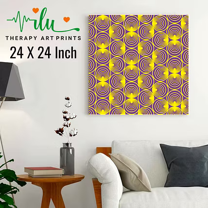 Relaxation Through Illusion - Premium Art Print-1