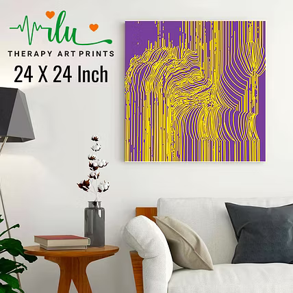 Hypnotic Illusion Art – Inner Peace on Your Wall-1