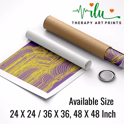 Hypnotic Illusion Art – Inner Peace on Your Wall-4