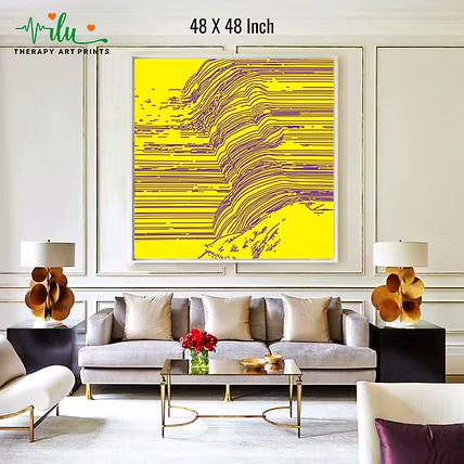 Mental Reset Wall Print – Calming Illusion Poster-3