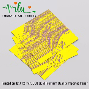 Mental Reset Wall Print – Calming Illusion Poster