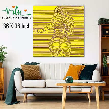 Focus &amp; Relief Illusion Artwork – Great for Therapy Spaces-2