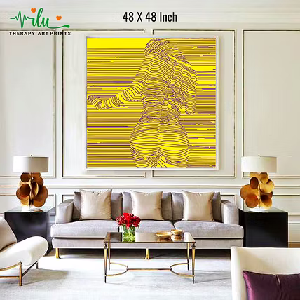 Focus &amp; Relief Illusion Artwork – Great for Therapy Spaces-3