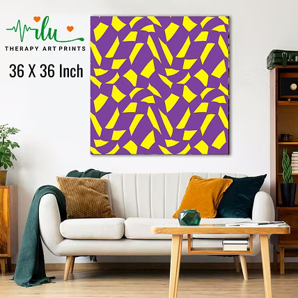 Mood Boosting Illusion Print - Mental Health Support-2