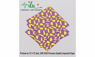 Mood Boosting Illusion Print - Mental Health Support