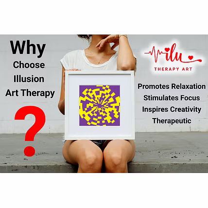Healing Energy Art – Optical Illusion for Stress Reduction-5
