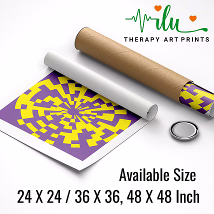 Healing Energy Art – Optical Illusion for Stress Reduction-4