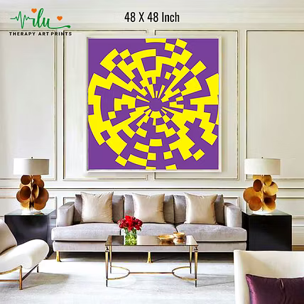 Healing Energy Art – Optical Illusion for Stress Reduction-3