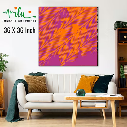 Art for the Anxious Mind – Optical Healing Print-2