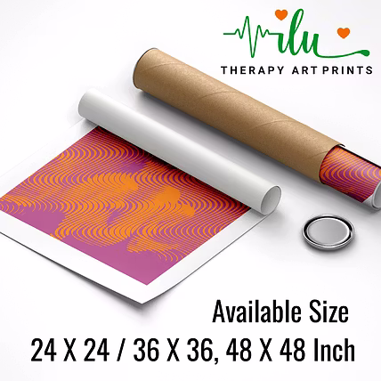 Art for the Anxious Mind – Optical Healing Print-4