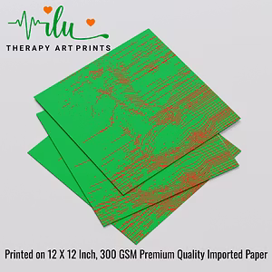 Calm & Quiet Wall Art – Soothing Illusion Design