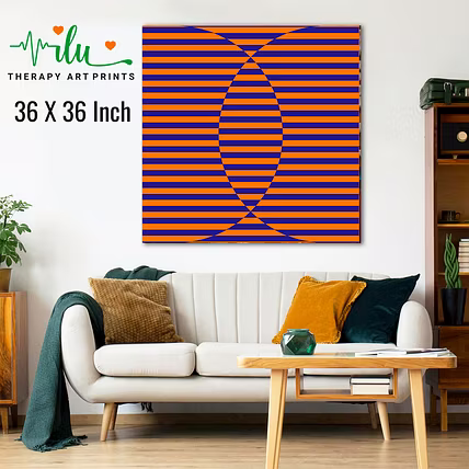 Self-Care Illusion Poster – Unwind Your Mind-2