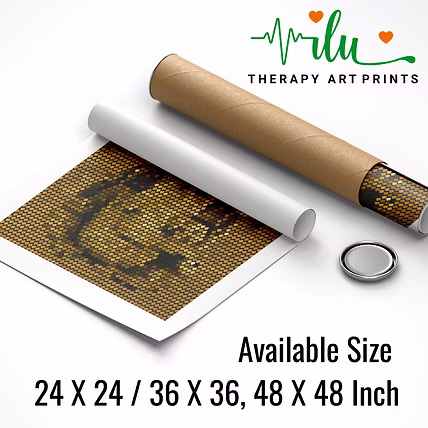 Ganesha Pattern Art - Sacred Wall Decor for Puja Room &amp; Home-4