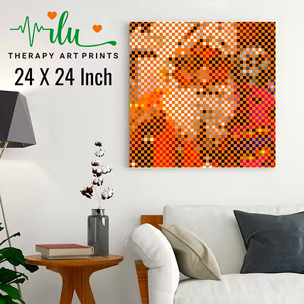Visual Meditation Art – Gentle Illusion for Focus-1