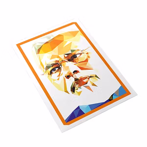 Digital Art Portrait of Indian Prime Minister Narendra Modi Ji