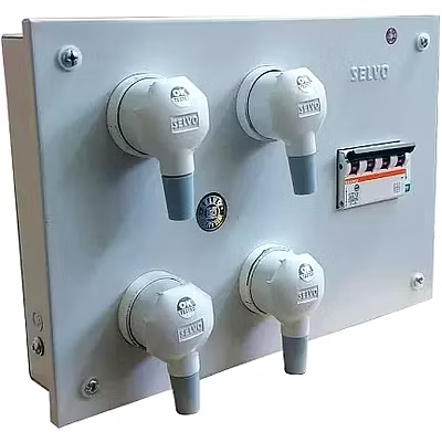 Metal Clad Plug Socket 