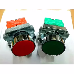 metal push button