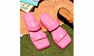 Pink Platform Sandal