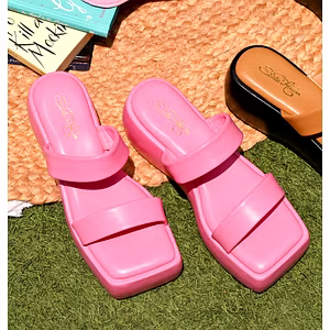 Pink Platform Sandal
