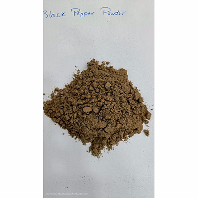 black pepper powder