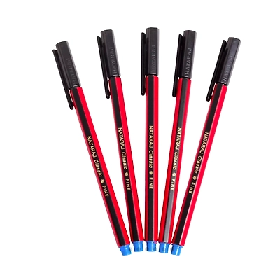 Nataraj Use and Throw Pens Blue Pack of 40 Pens