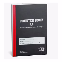 counter notebook 192 pages