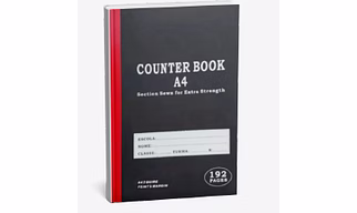 COUNTER NOTEBOOK 192 PAGES