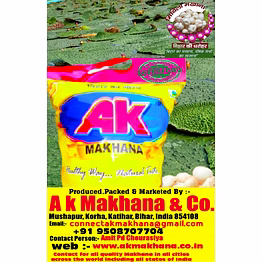 a k makhana foxnut l makhana
