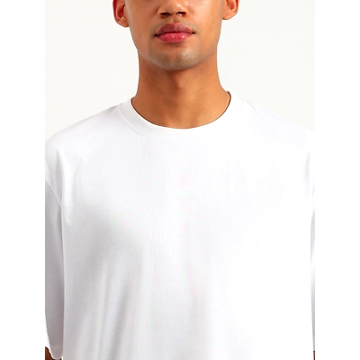 HK Clothing Unisex Oversize Cotton T-shirt double Biowash