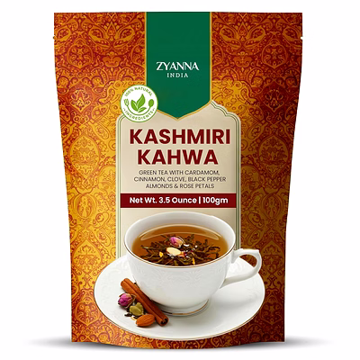 zyanna kashmiri kahwa tea - 100g