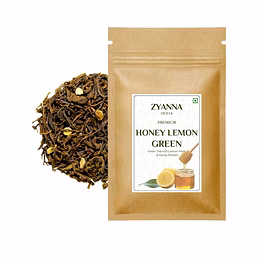 zyanna honey lemon green tea - 100g