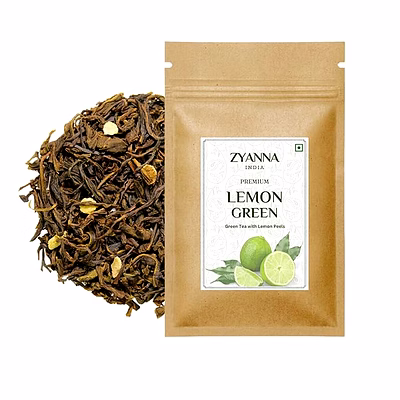 zyanna lemon green tea - 100g
