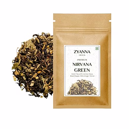 zyanna nirvana green tea - 100g