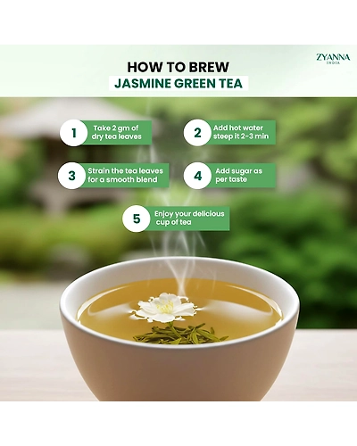 Jasmine Green Tea - 100g-2