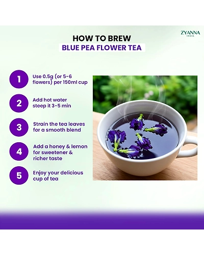Blue Pea Tea - Butterfly Pea Flower - 100g-4