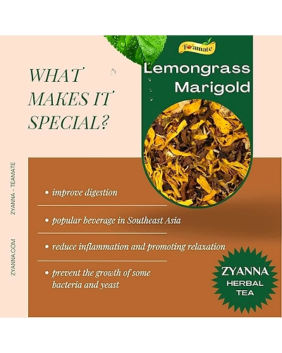 Lemongrass Marigold Tea - 100g-1