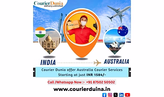 Best Courier Charges for Shipping from India to Australia