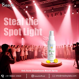 beautt glowrey glutathione oral spray