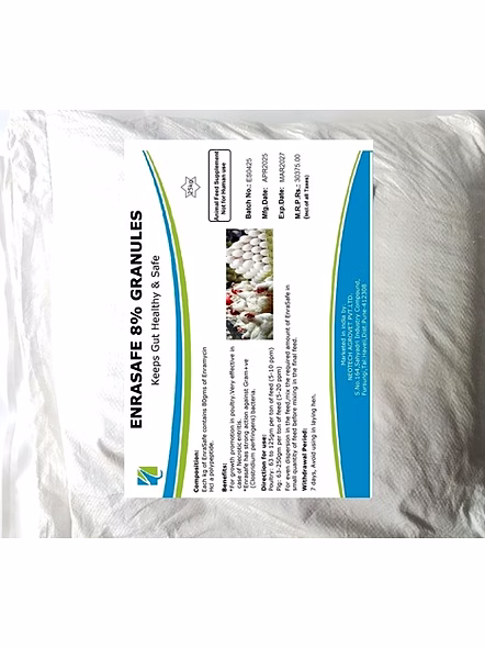 Enrasafe 8% - 25Kg - Enramycin Hcl-4