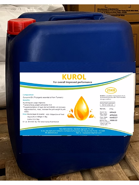 Kurol 25Kg - Turmeric Oil Fortified With Curcuminoids-4