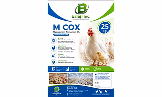 M Cox 1% - Maduramicin Ammonium 1% Granular