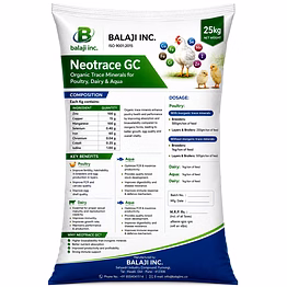 balaji inc neotrace gc - 25kg - organic trace minerals