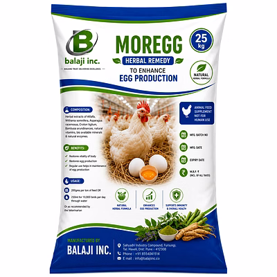 balaji inc moregg-herbal 5kgx5