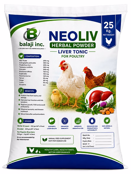 Neoliv 25Kg - Herbal Tonic, Liver Stimulant