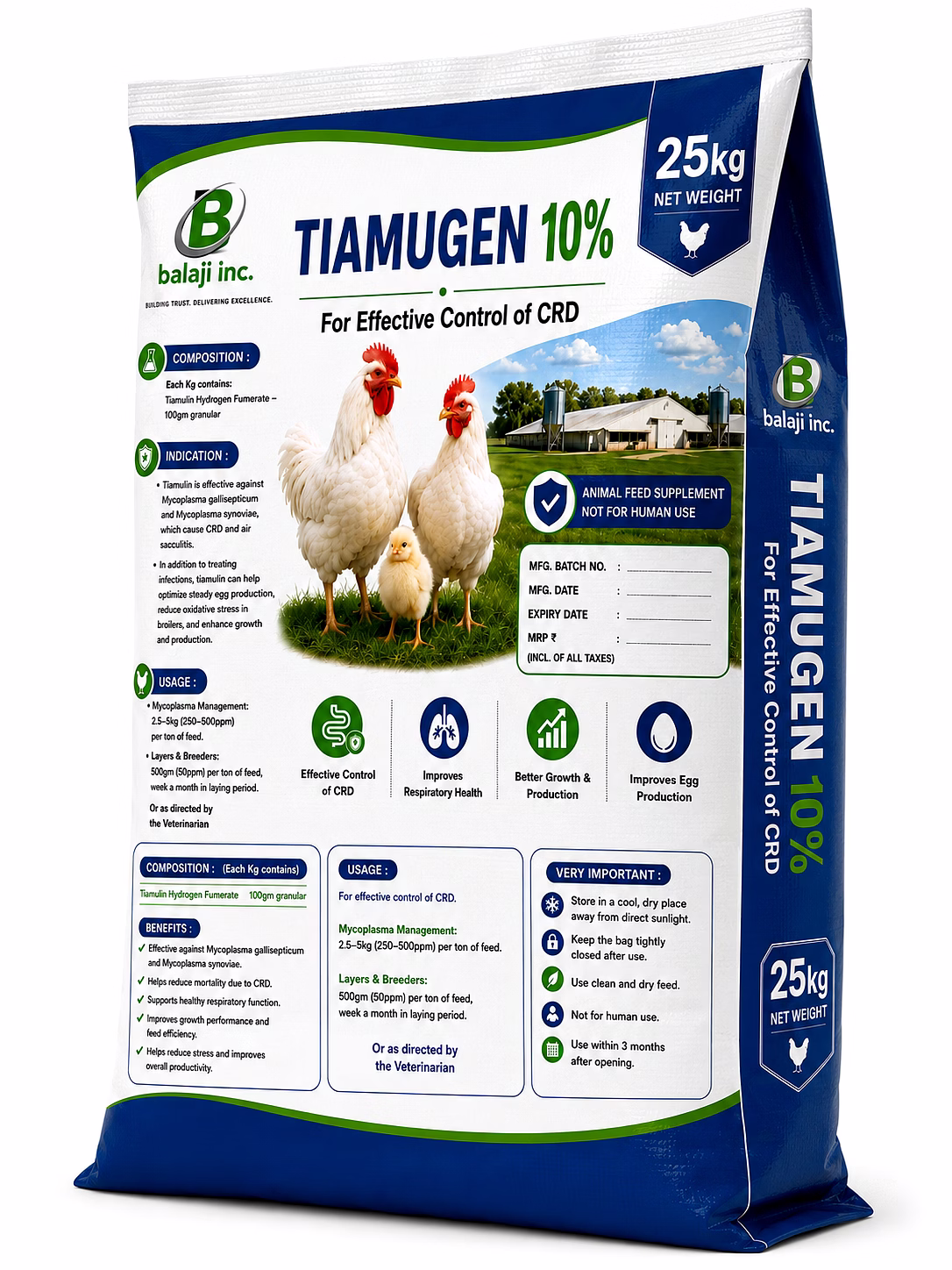 Tiamugen 10% - Tiamulin Hydrogen Fumerate image 2