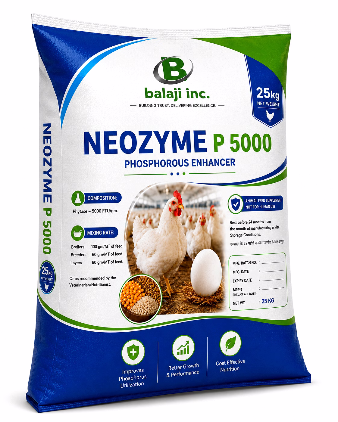 Neozyme P 5000 - Phytase Enzyme 5000 Iu image 3