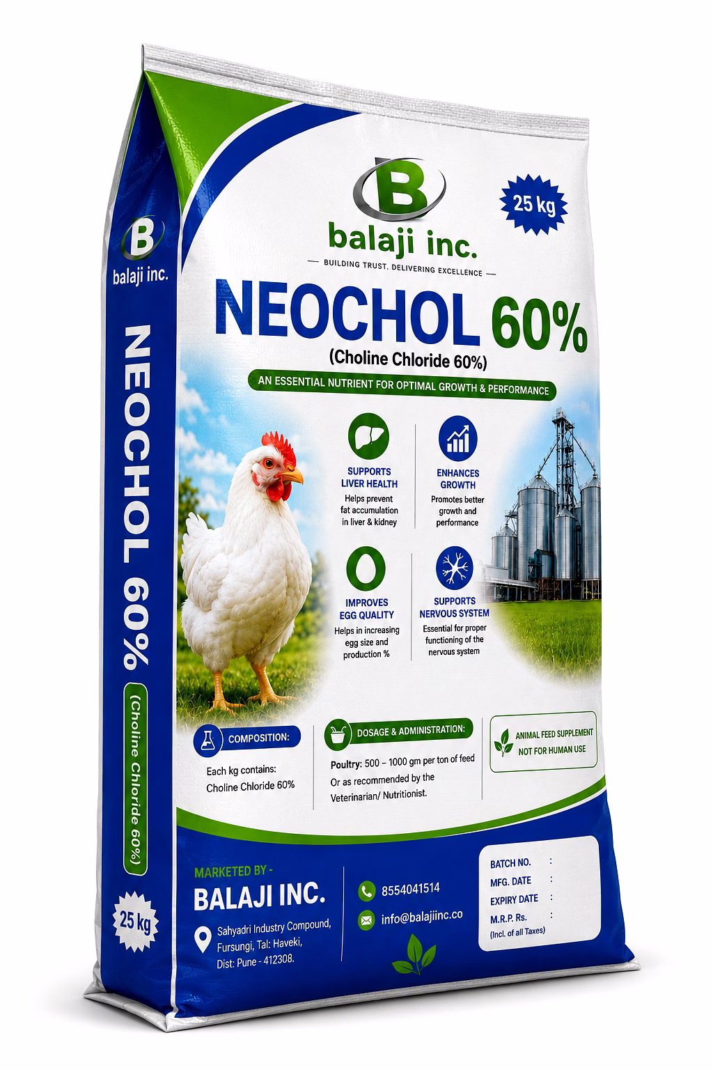 Neochol 60% - Choline Chloride - Serial Base image 4