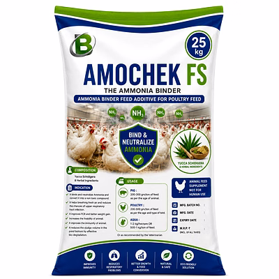 balaji inc amochek fs - 25kg - ammonia binder